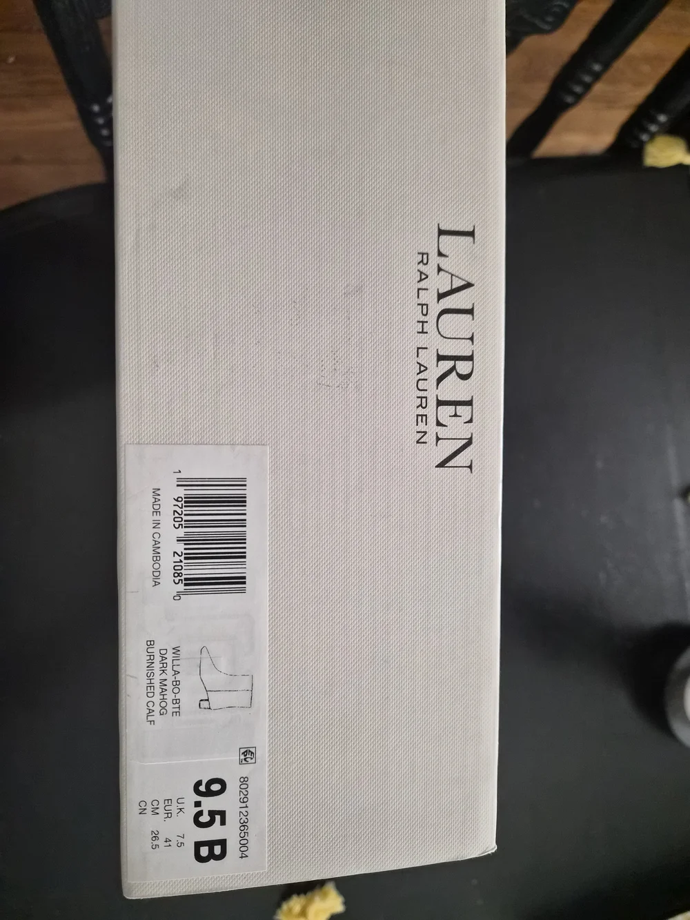 Ralph Lauren Brown Leather Ankle Boots